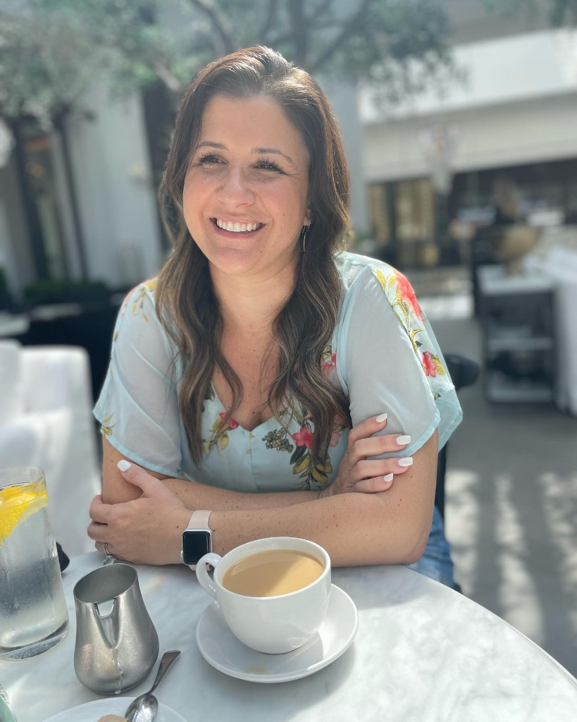 Coffee on the patio